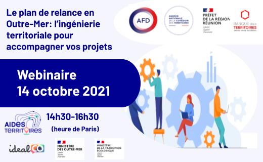 Illustration article Le plan de relance en Outre-Mer: l'ingénierie territoriale pour accompagner vos projets [Webinaire Club OM #2]